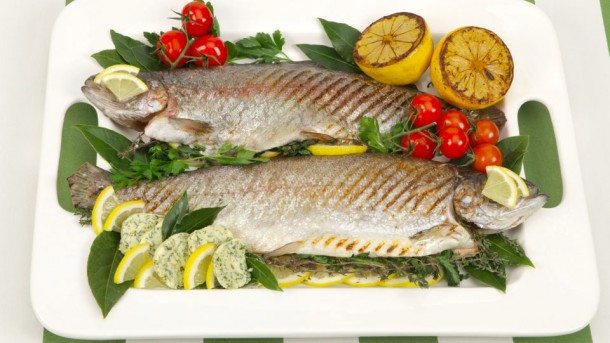 Grilling a whole fish is easy, just remember to grease the grill (not the fish) so the skin doesn&#039;t stick to it. Any leftover flavoured butter keeps well for up to a week.
